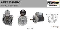 FLAMAR ARF820201RC - Motor de arranque - Reman