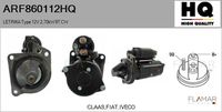 FLAMAR ARF860112HQ - Motor de arranque - Brand New HQ