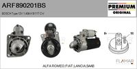 FLAMAR ARF890201BS - Motor de arranque - Genuine