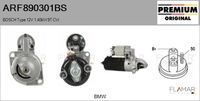 FLAMAR ARF890301BS - Motor de arranque - Genuine