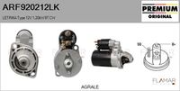 FLAMAR ARF920212LK - Motor de arranque - Genuine