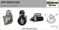 FLAMAR ARF950101BS - Motor de arranque - Genuine