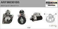 FLAMAR ARF960301BS - Motor de arranque - Genuine