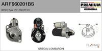 FLAMAR ARF960201BS - Motor de arranque - Genuine