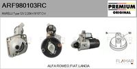 FLAMAR ARF980103RC - Motor de arranque - Reman