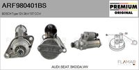 FLAMAR ARF980401BS - Motor de arranque - Genuine