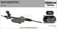 FLAMAR BDF020337RC - Tipo de servicio: eléctrico<br>Restricción de fabricante: VW AG<br>