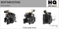 FLAMAR BHF540127HQ - Restricción de fabricante: VISTEON<br>Tipo de servicio: hidráulico<br>Vehículo con dirección a la izquierda / derecha: para dirección izquierda/derecha<br>Poleas: con polea para correa poli V<br>Versión: HQ<br>Fabricante: FORD<br>Fabricante: SAAB<br>Fabricante: VOLVO<br>