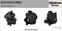 FLAMAR BHF620167MB - Restricción de fabricante: LUK<br>Restricción de fabricante: ZF<br>Tipo de servicio: hidráulico<br>Vehículo con dirección a la izquierda / derecha: para dirección izquierda/derecha<br>Poleas: sin polea<br>Sentido de giro: Sentido de giro a la derecha (horario)<br>Versión: HQ<br>Fabricante: MERCEDES-BENZ<br>