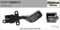 FLAMAR CCF110828CD - Equipamiento de vehículo: para vehículos con OBD<br>Tensión [V]: 12<br>Vehículo con dirección a la izquierda / derecha: para vehic. dirección izquierda<br>Versión: GS<br>Fabricante: CHRYSLER<br>Fabricante: DODGE<br>Fabricante: JEEP<br>