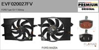 FLAMAR EVF020027FV - Motor eléctrico, ventilador del radiador - Genuine