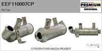 FLAMAR EEF110007CP - Elemento enfriador, reciclaje gases escape