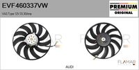 FLAMAR EVF460337VW - Ventilador, refrigeración del motor - Genuine