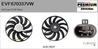 FLAMAR EVF670337VW - Ventilador, refrigeración del motor - Genuine