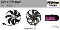 FLAMAR EVF710337VW - Ventilador, refrigeración del motor