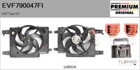 FLAMAR EVF790047FI - Motor eléctrico, ventilador del radiador - Genuine