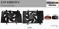 FLAMAR EVF430027FV - Motor eléctrico, ventilador del radiador - Genuine