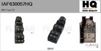 FLAMAR IAF630057HQ - Interruptor, elevalunas - Brand New HQ