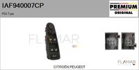 FLAMAR IAF940007CP - Interruptor, elevalunas - Genuine