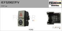 FLAMAR IEF520027FV - Interruptor intermitente de aviso - Genuine