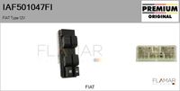 FLAMAR IAF501047FI - Interruptor, elevalunas - Genuine