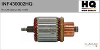 FLAMAR INF430002HQ - Inducido, motor de arranque - Brand New HQ