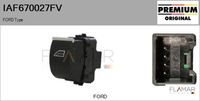 FLAMAR IAF670027FV - Interruptor, elevalunas - Genuine