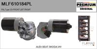 FLAMAR MLF610184PL - Motor del limpiaparabrisas - Genuine