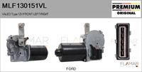 FLAMAR MLF130151VL - Motor del limpiaparabrisas - Genuine