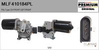 FLAMAR MLF410184PL - Motor del limpiaparabrisas - Genuine