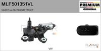 FLAMAR MLF501351VL - Motor del limpiaparabrisas - Genuine