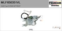 FLAMAR MLF650351VL - Motor del limpiaparabrisas - Genuine