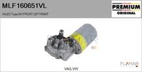 FLAMAR MLF160651VL - Motor del limpiaparabrisas