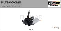 FLAMAR MLF930303MM - Motor del limpiaparabrisas - Genuine