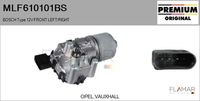 FLAMAR MLF610101BS - Motor del limpiaparabrisas - Genuine