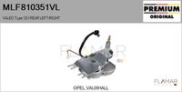 FLAMAR MLF810351VL - Motor del limpiaparabrisas - Genuine