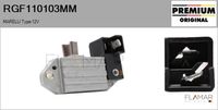 FLAMAR RGF110103MM - Regulador del alternador - Genuine