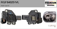 FLAMAR RGF640251VL - Regulador del alternador - Genuine