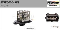 FLAMAR RSF360047FI - Resistencia serie, motor eléctrico (ventilador del radiador) - Genuine