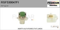 FLAMAR RSF530047FI - Resistencia serie, motor eléctrico (ventilador del radiador) - Genuine