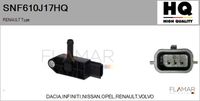 BOSCH 0986280716 - Sensor, presión gas de escape