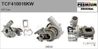 FLAMAR TCF410016KW - Turbocompresor, sobrealimentación - KAYOTAWA