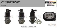 FLAMAR VEF320037VW - Válvula EGR - Genuine