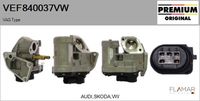 FLAMAR VEF840037VW - Tipo de servicio: eléctrico<br>Vehículo con dirección a la izquierda / derecha: para dirección izquierda/derecha<br>Versión: HQ<br>Fabricante: AUDI<br>Fabricante: SKODA<br>Fabricante: VW<br>