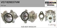 FLAMAR VEF820037VW - Válvula EGR - Genuine