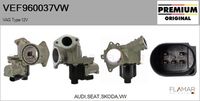 FLAMAR VEF960037VW - Válvula EGR - Genuine