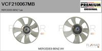 FLAMAR VCF210067MB - Embrague, ventilador del radiador