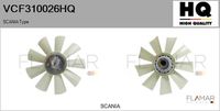 FLAMAR VCF310026HQ - Embrague, ventilador del radiador - Brand New HQ