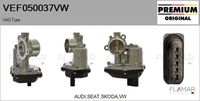 FLAMAR VEF050037VW - Válvula EGR - Genuine