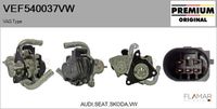 FLAMAR VEF540037VW - Válvula EGR - Genuine